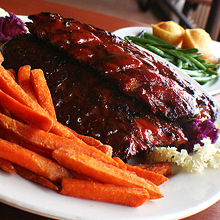 Bubba's Q entree